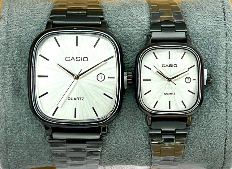ساعت casio مدل اولدمانی تقویمدار-بند استیل