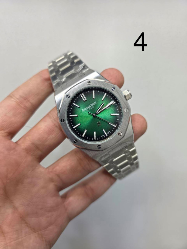 ساعت مردانهAp -موتورژاپنی بند استیل-Audemars Piguet