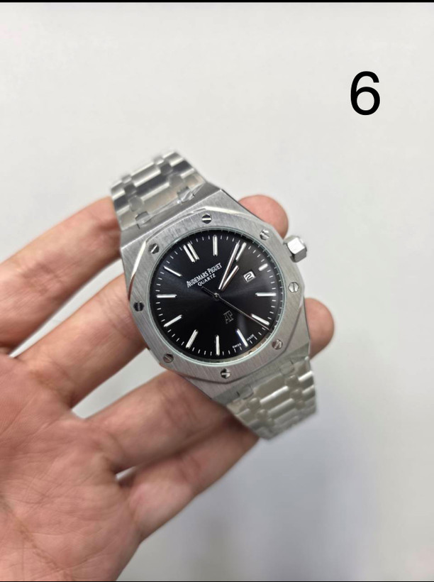 ساعت مردانهAp -موتورژاپنی بند استیل-Audemars Piguet
