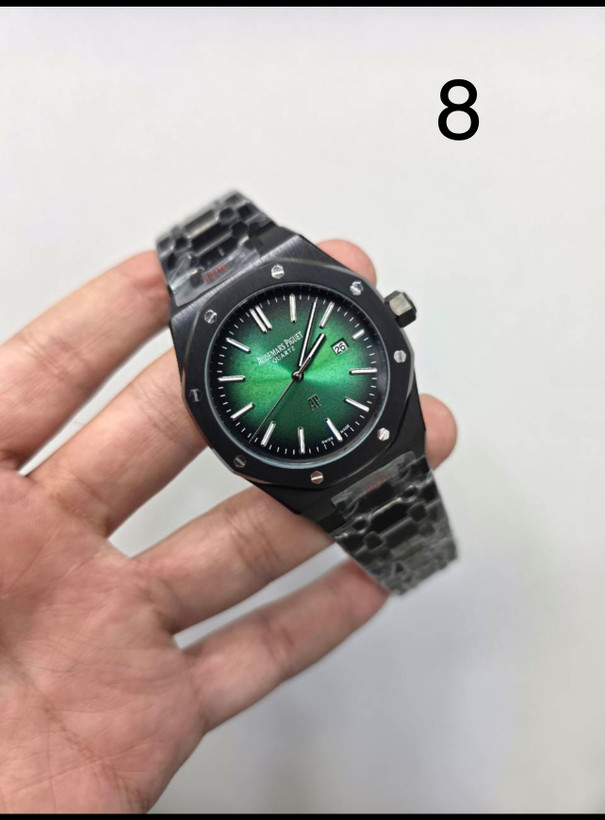 ساعت مردانهAp -موتورژاپنی بند استیل-Audemars Piguet
