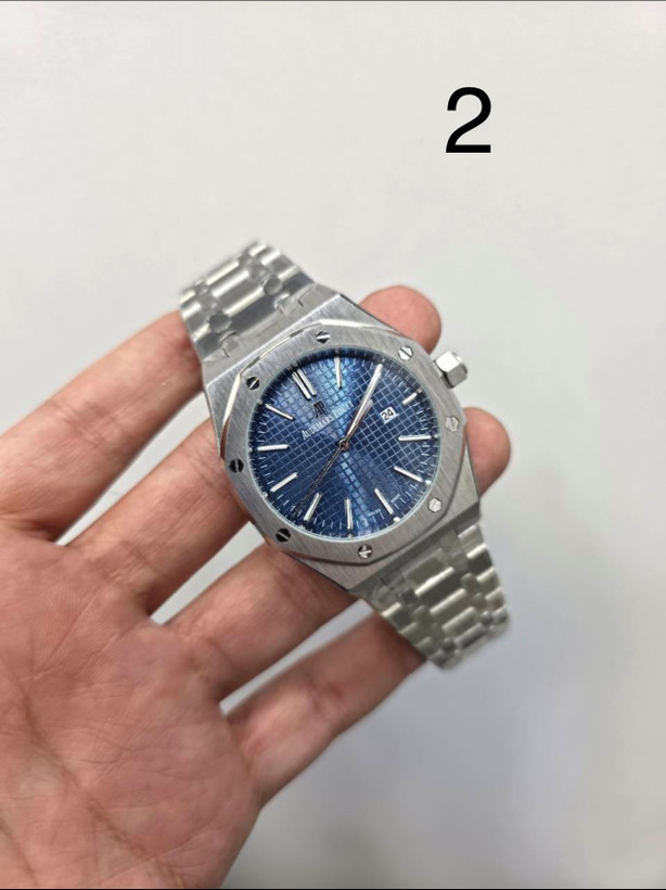 ساعت مردانهAp -موتورژاپنی بند استیل-Audemars Piguet