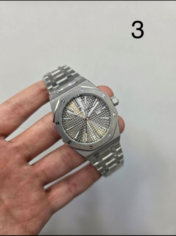 ساعت مردانهAp -موتورژاپنی بند استیل-Audemars Piguet