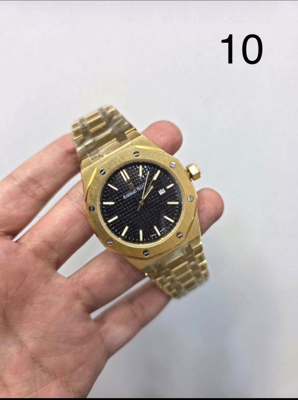 ساعت مردانهAp -موتورژاپنی بند استیل-Audemars Piguet
