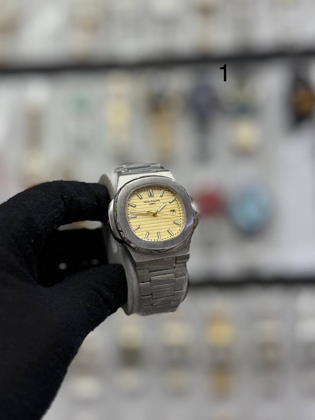 ساعت مردانه پتک فلیپ ناتیلوس بند استیل-Patek Philippe NAUTILUS موتور ژاپنی
