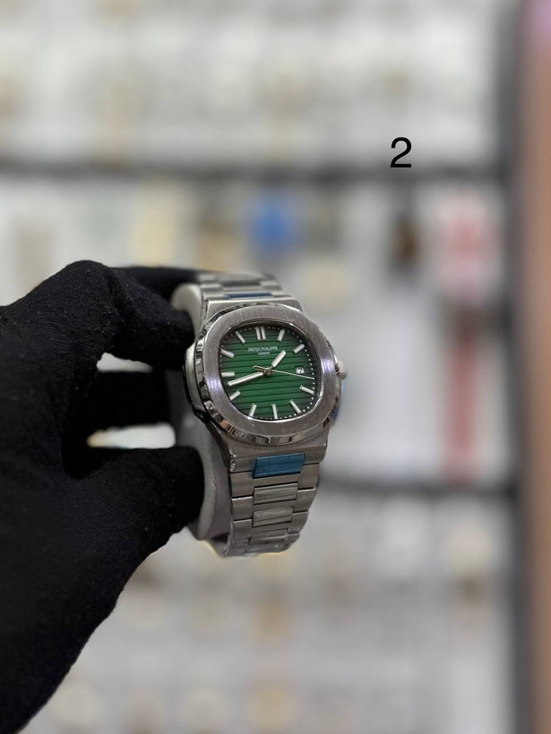 ساعت مردانه پتک فلیپ ناتیلوس بند استیل-Patek Philippe NAUTILUS موتور ژاپنی