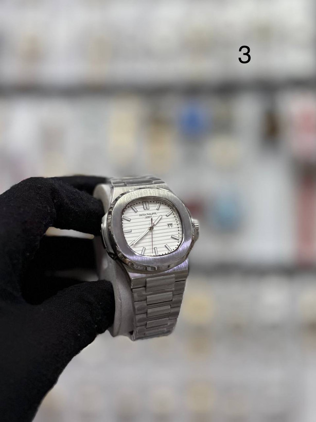 ساعت مردانه پتک فلیپ ناتیلوس بند استیل-Patek Philippe NAUTILUS موتور ژاپنی
