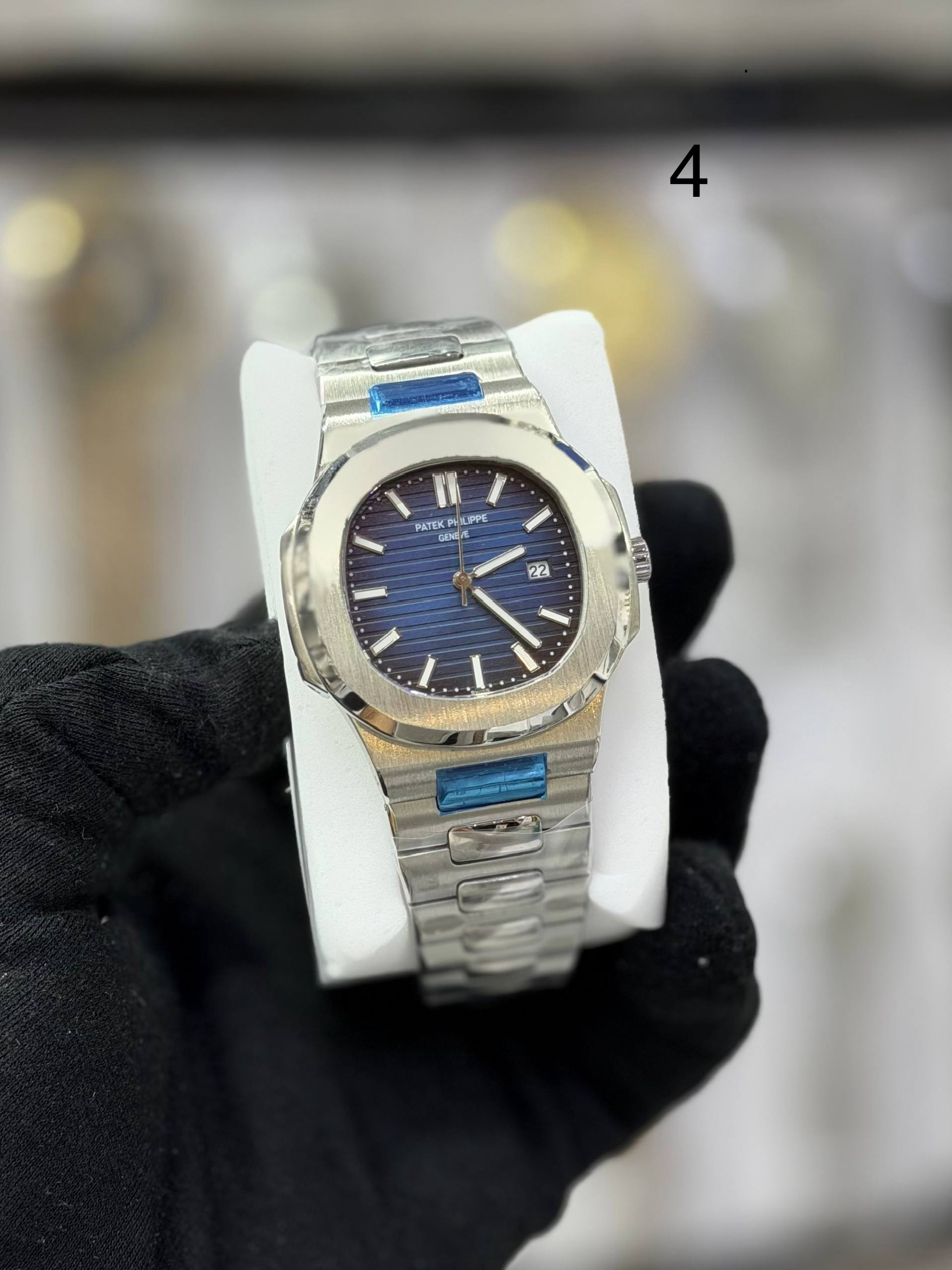 ساعت مردانه پتک فلیپ ناتیلوس   بند استیل-Patek Philippe NAUTILUS موتور ژاپنی