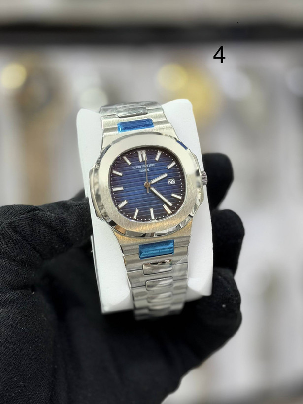 ساعت مردانه پتک فلیپ ناتیلوس بند استیل-Patek Philippe NAUTILUS موتور ژاپنی
