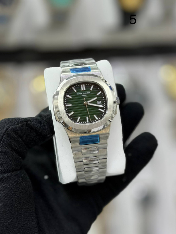ساعت مردانه پتک فلیپ ناتیلوس بند استیل-Patek Philippe NAUTILUS موتور ژاپنی
