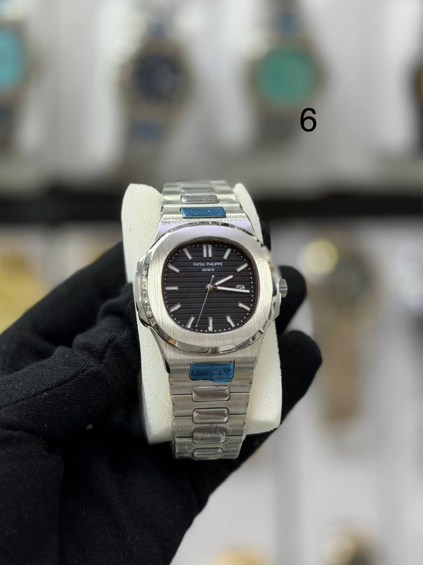 ساعت مردانه پتک فلیپ ناتیلوس بند استیل-Patek Philippe NAUTILUS موتور ژاپنی