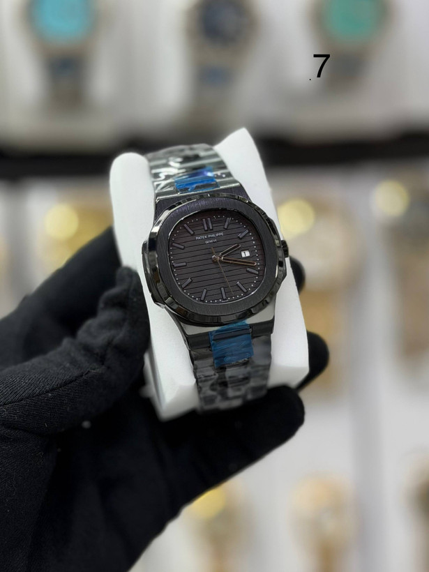 ساعت مردانه پتک فلیپ ناتیلوس بند استیل-Patek Philippe NAUTILUS موتور ژاپنی